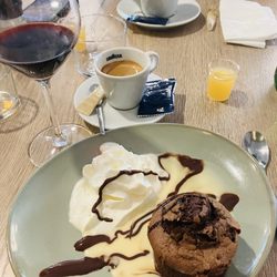 L'Aidyl - Chocolate lava cake (fondant au chocolat)