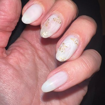 Aria Nails Spa - Marble gold flake design by Ivy - Nail Salons Near Me - Sierra Madre, California Aria Nails Spa - Marble gold flake design by Ivy - Nail Salons Near Me - Sierra Madre, California