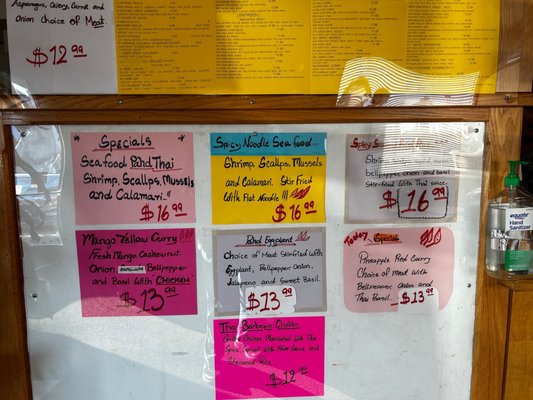 Menu photo 3 Mai Thai Central Point, OR