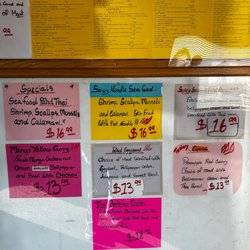Mai Thai - Specials menu June 1, 2023