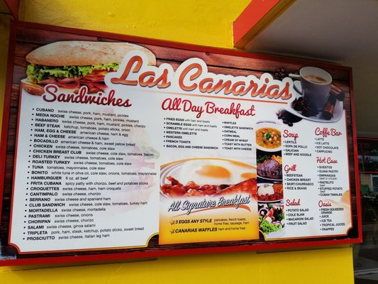 Menu photo 6 Las Canarias San Juan, PR Menu photo 6 Las Canarias San Juan, PR