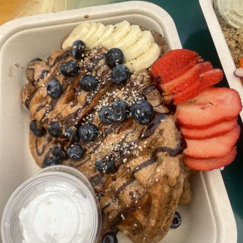 Raised By The Waves - Waffle - Cafes Near Me - Kahuku, Hawaii