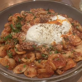 Pomelia - Spicy Ragu over pasta - Italian Near Me - Brunswick, Maine Pomelia - Spicy Ragu over pasta - Italian Near Me - Brunswick, Maine