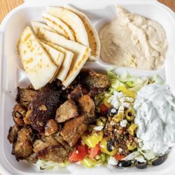 Taza Grill - Wake Forest - Lamb platter