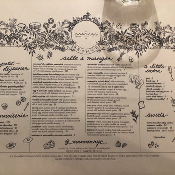 maman - Menu - Coffee & Tea Near Me - New York, New York maman - Menu - Coffee & Tea Near Me - New York, New York