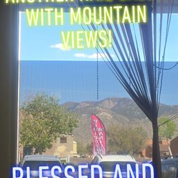 Beautiful views while getting my pedicure!