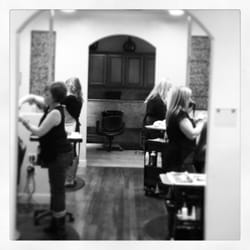 Naturals Boutique Spa & Salon - Hair Stylist busy beautifying!