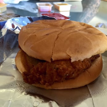 Chick-fil-A - Spicy chicken sandwich - Fast Food Near Me - Bellevue, Washington Chick-fil-A - Spicy chicken sandwich - Fast Food Near Me - Bellevue, Washington