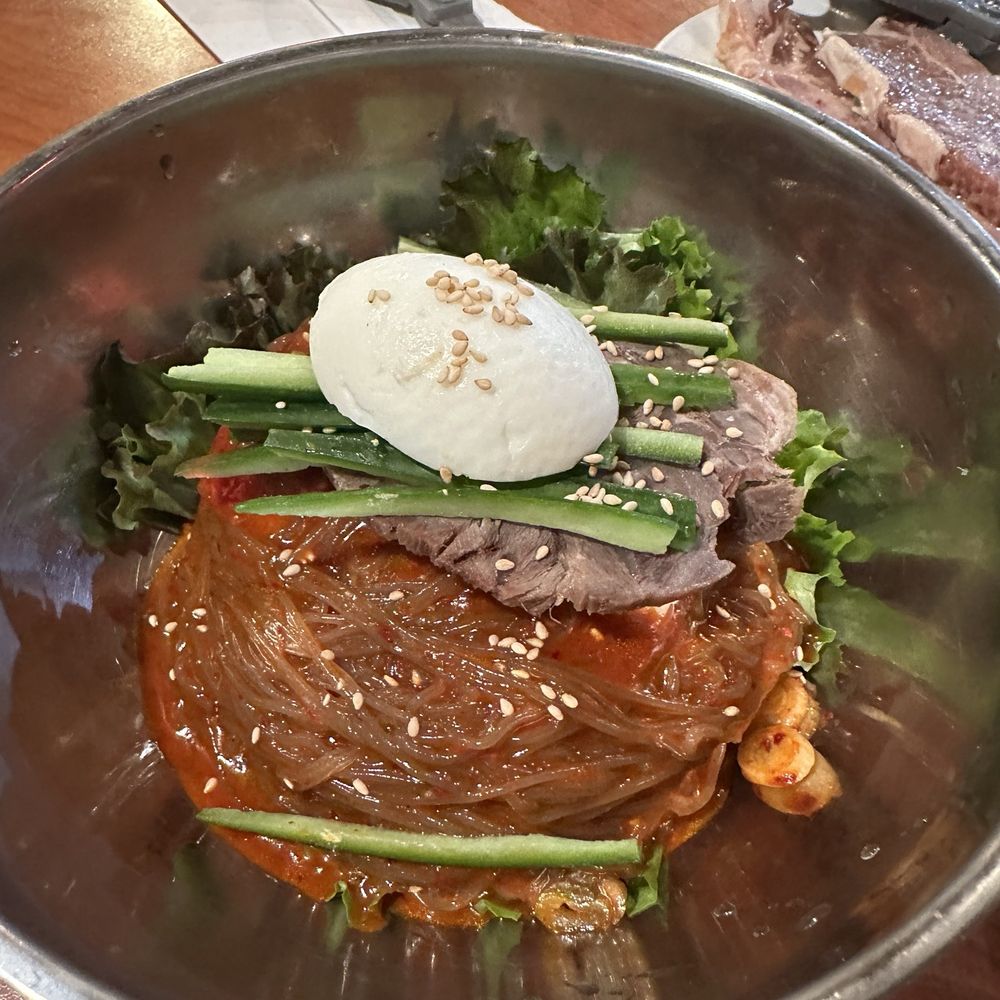 Brothers Restaurant - Spicy cold noodles - Korean Near Me - San Francisco, California