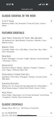 Menu photo 1 The Summit Pittsburgh, PA