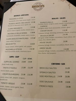 Menu photo 2 Ciao Bella Deerfield Beach, FL