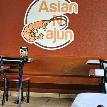 Asian N Cajun - Cute wall sign! - Cajun/Creole Near Me - Sacramento, California