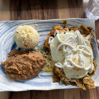 Azul - Chilaquiles with Shrimp - Seafood Near Me - Chicago, Illinois