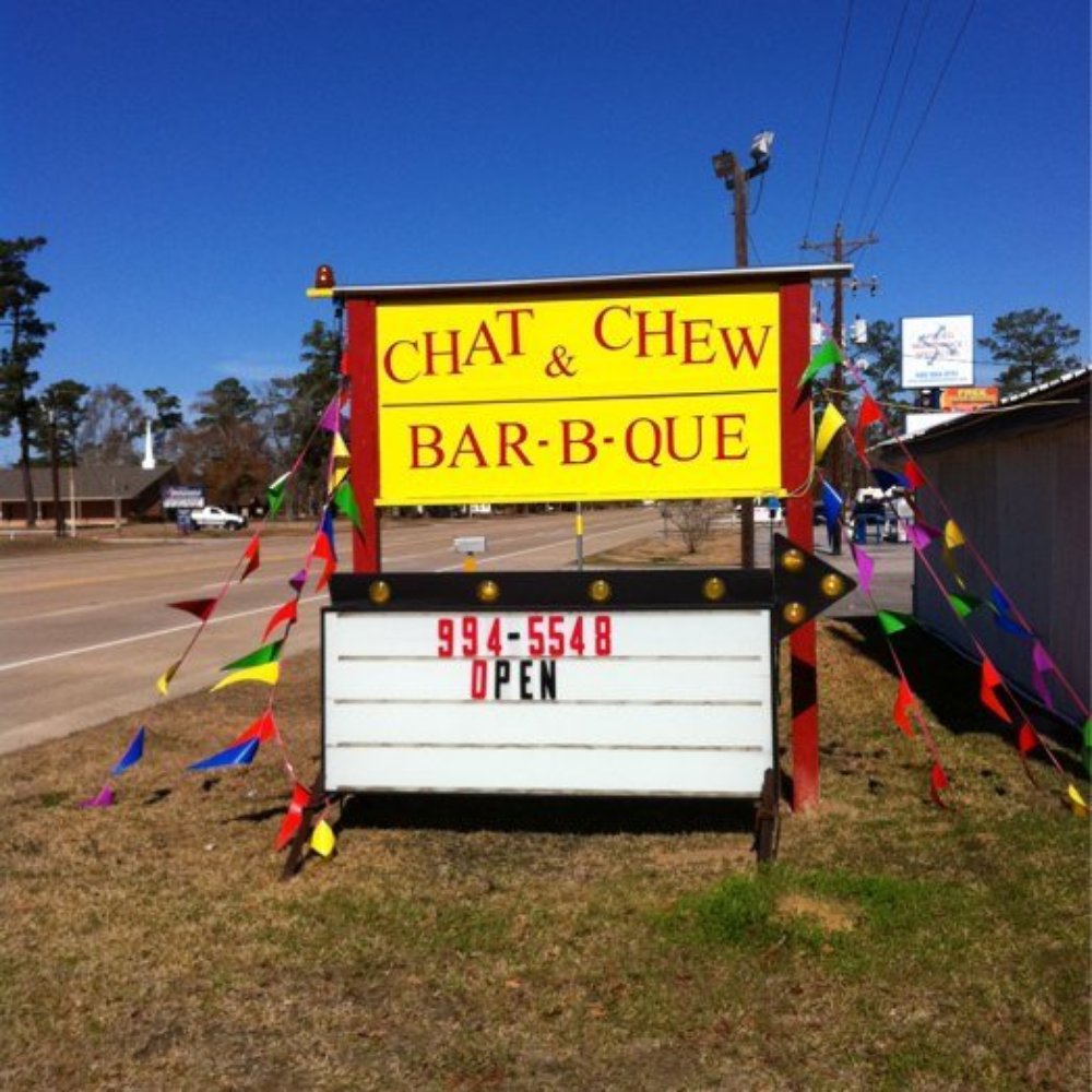 Charlie's Chat & Chew - a sign for a bar - Barbeque Near Me - Buna, Texas Charlie's Chat & Chew - a sign for a bar - Barbeque Near Me - Buna, Texas