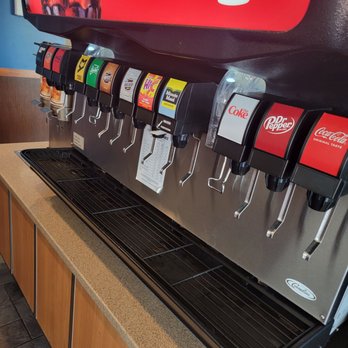 Culver's - The cleanest Fountain Drink Station I've seen. Great job, Culver's. - Burgers Near Me - McKinney, Texas
