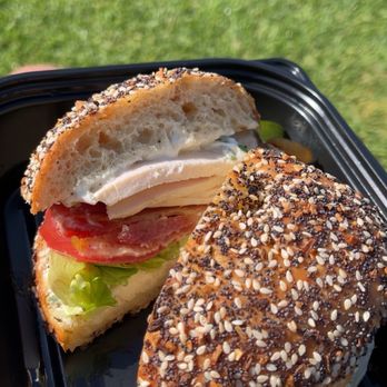 Rise Bagels - Chicken club bagel sandwich - Bagels Near Me - Irvine, California