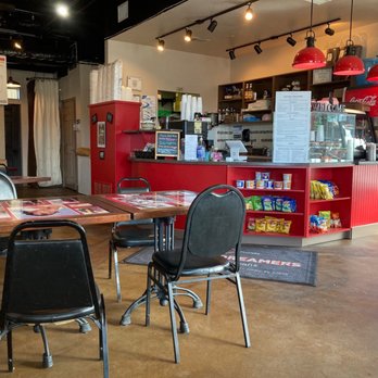Havana Dreamers Cafe - A touch of red in lamps and counter adds a little spice which is nice! - Cuban Near Me - Trinity, Florida Havana Dreamers Cafe - A touch of red in lamps and counter adds a little spice which is nice! - Cuban Near Me - Trinity, Florida
