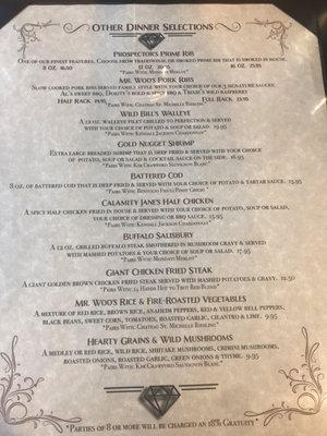 Menu photo 6 Gem Steakhouse & Saloon Deadwood, SD Menu photo 6 Gem Steakhouse & Saloon Deadwood, SD