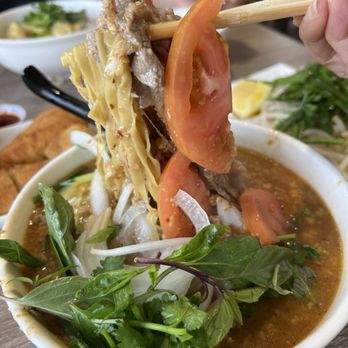 Mien Nghia Noodle Express - Satay beef egg noodle - Chinese Near Me - Rosemead, California