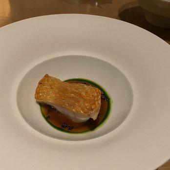Kato - Thornyhead with clam and basil - Taiwanese Near Me - Los Angeles, California Kato - Thornyhead with clam and basil - Taiwanese Near Me - Los Angeles, California