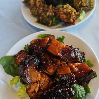 Flambo Restaurant - Pork belly & pakora - Trinidadian Near Me - Sarasota, Florida Flambo Restaurant - Pork belly & pakora - Trinidadian Near Me - Sarasota, Florida