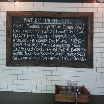 Homegrown - Today's ingredients and their source! - Sandwiches Near Me - Seattle, Washington