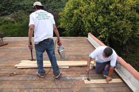 Slide of Ace Roofing Systems