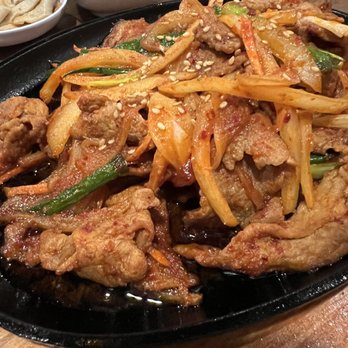 Zzizim - D. Spicy pork dinner - Korean Near Me - Carrollton, Texas Zzizim - D. Spicy pork dinner - Korean Near Me - Carrollton, Texas