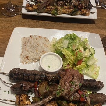 Bursa - Mixed grill: kofte(ground beef and lamb), rack of lamb, lamb and chicken. - Middle Eastern Near Me - San Francisco, California