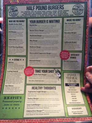 Menu photo 6 KKatie's Burger Bar Hyannis, MA