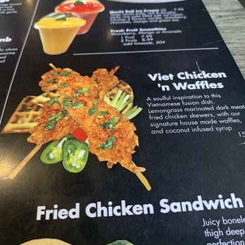 Dua Vietnamese - I have to try the Viet Chicken and Waffles - Vietnamese Near Me - Fayetteville, Georgia