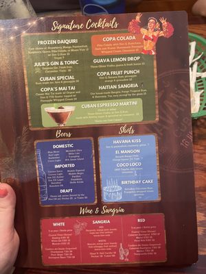 Menu photo 2 Copacabana Cuban Cafe Mount Dora, FL Menu photo 2 Copacabana Cuban Cafe Mount Dora, FL