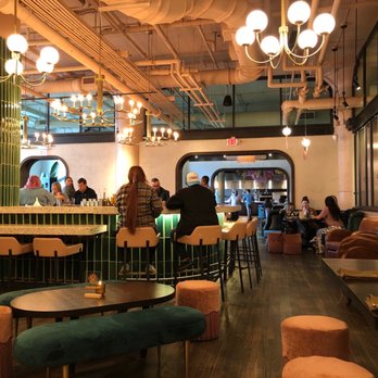 Atrium - Seating area and bar - New American Near Me - Atlanta, Georgia