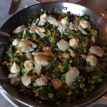 The Ordinary - Spring vegetable paella with peeky toe crab - Seafood Near Me - Charleston, South Carolina The Ordinary - Spring vegetable paella with peeky toe crab - Seafood Near Me - Charleston, South Carolina