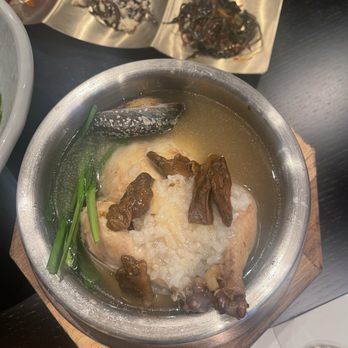 POGU - Chicken and abalone soup - Korean Near Me - Daly City, California POGU - Chicken and abalone soup - Korean Near Me - Daly City, California