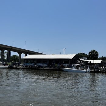 The River Shack - Lunch by boat - Seafood Near Me - Mobile, Alabama