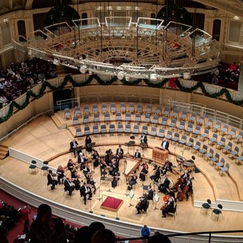 Chicago Symphony Center - From the Gallery, right - Music Venues Near Me - Chicago, Illinois