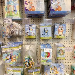 Fiesta Carnival - Bluey Theme products ranging from balloons, tablecovers, to party favors!