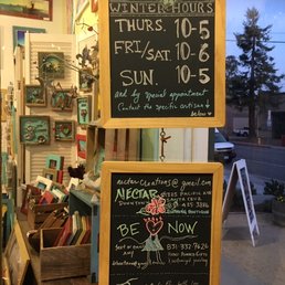 New winter hours posted! New winter hours posted!