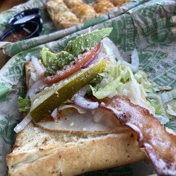 Cheba Hut Toasted Subs - Kali Mist with garlic cheese bread in the back! - Sandwiches Near Me - Phoenix, Arizona Cheba Hut Toasted Subs - Kali Mist with garlic cheese bread in the back! - Sandwiches Near Me - Phoenix, Arizona