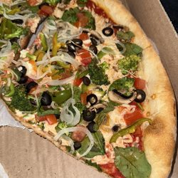Two Cousins Pizza Ephrata - Large veggie pizza with vegan cheese