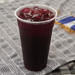 Pupusas Carmencita - Agua de Jamaica / Freshly brewed Hibiscus