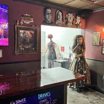 Sliced Pizza - Spooky Decor - Pizza Near Me - Las Vegas, Nevada