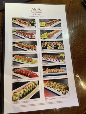 Menu photo 7 Ah-So Sushi & Steak Phoenix, AZ