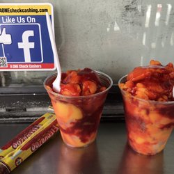 Refresqueria Tropical Market & Federal - Mangonada, saucy but refreshingly good!