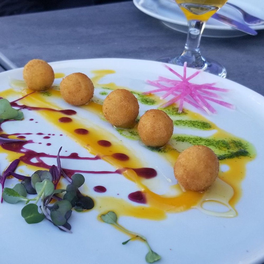 D'Jeet - Goat fritters! Must get! - New American Near Me - Shrewsbury, New Jersey D'Jeet - Goat fritters! Must get! - New American Near Me - Shrewsbury, New Jersey