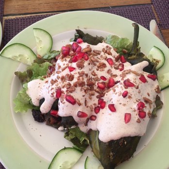 La Azotea - Chiles en nogada. Yeah. Amazing. - Lounges Near Me - Allende, GUA