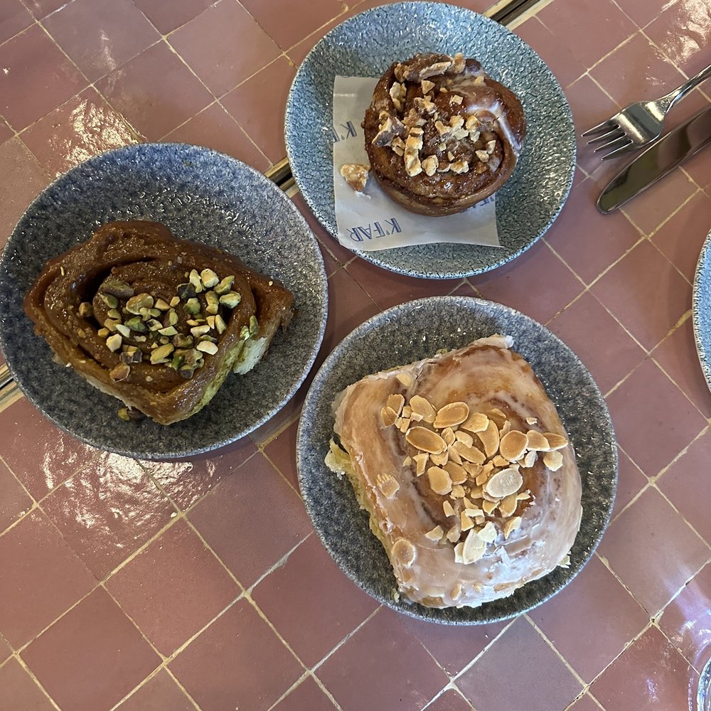 K'Far - Cinnamon Walnut Babka, Almond Challah Danish, Pistachio Sticky Bun - Breakfast & Brunch Near Me - Brooklyn, New York