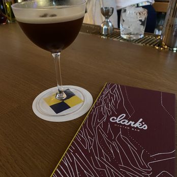 Clark's Oyster Bar - Espresso Martini - Desserts Near Me - Montecito, California Clark's Oyster Bar - Espresso Martini - Desserts Near Me - Montecito, California