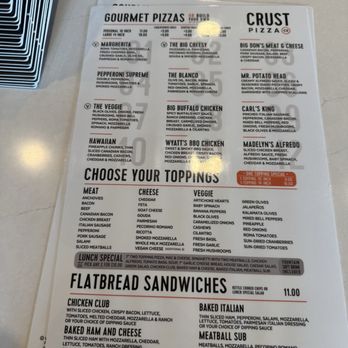 Crust Pizza - Menu - Pizza Near Me - College Station, Texas Crust Pizza - Menu - Pizza Near Me - College Station, Texas